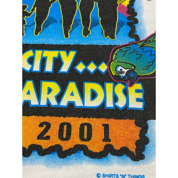 Cooper City Marathon 2001 Vintage white t shirt size Small - Picture 5 of 6